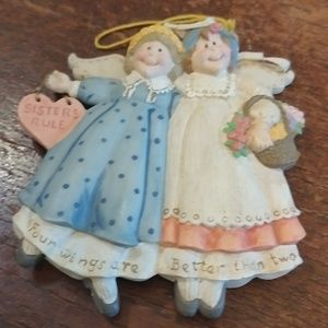 Sandy Gore Evans Sister's Rule ornament